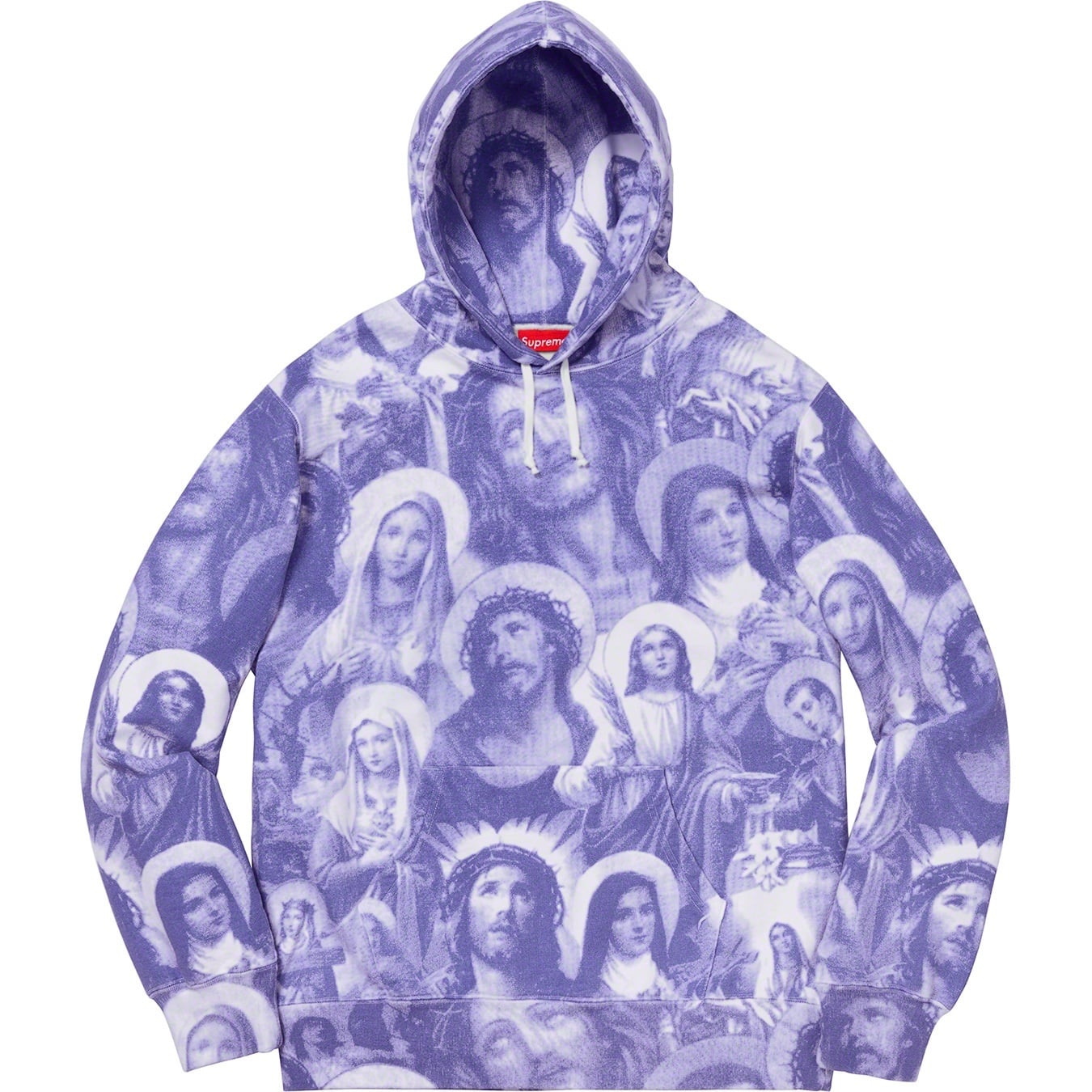 Jesus and Mary Hooded Sweatshirt view 7